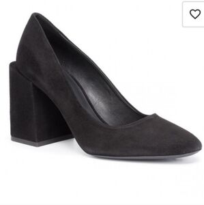 Furla viva minimalist suade heels